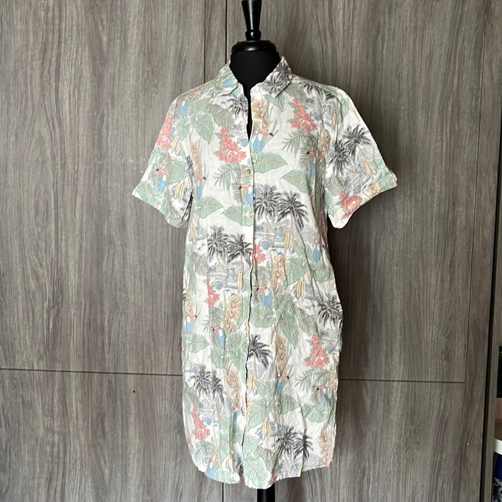 C&C California Linen Dress